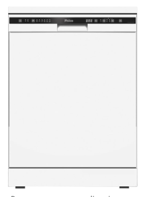 Lava-louça Philco Branco 14 Serviços 127V PLL14B
