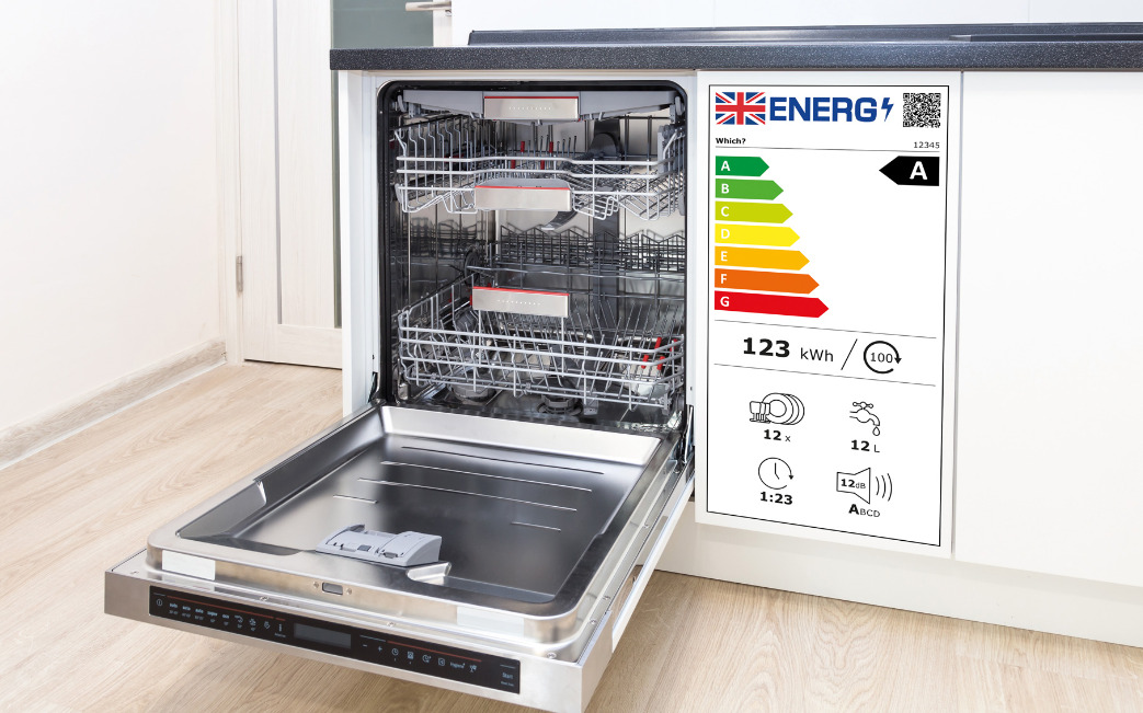 consumo de energia da lava-louça